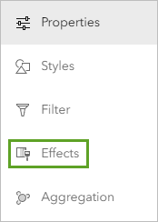 Effects button