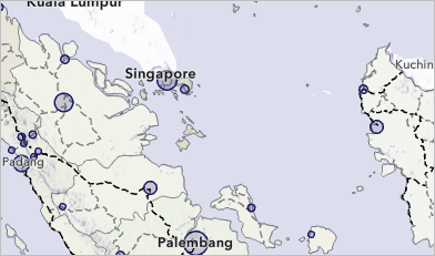 Dueteranopia simulation of map