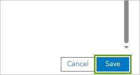 Save button