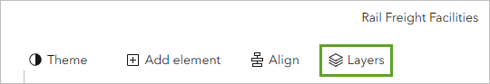 Layers button