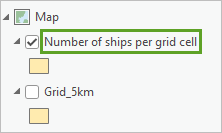 Layer renamed to Number of ships per grid cell