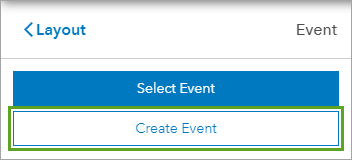 Create Event button