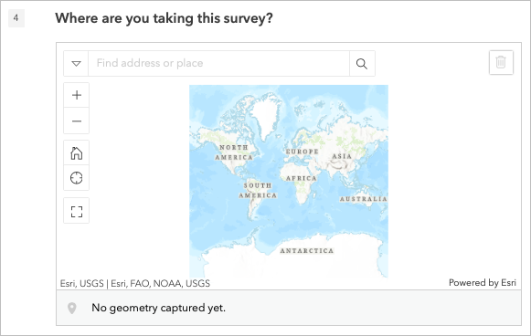 Fourth question added to the survey