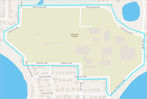 Area of interest boundaries