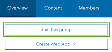 Join this group button