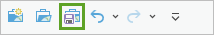 Save Project button on the Quick Access Toolbar