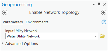 Enable Network Topology tool