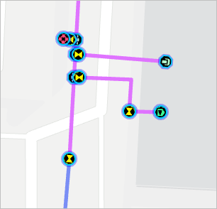 Map without Water Line features