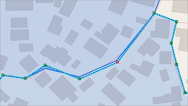 Vertices for the enumeration area