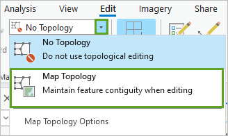 Map Topology option