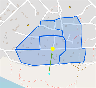 First point moved into the enumeration area