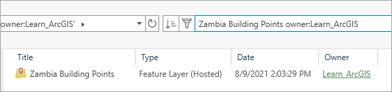 Zambia Building Points search results