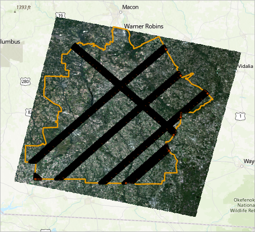 Map updated with the new symbology