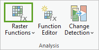 Raster Functions button