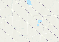 Point data extracted from a GEDI satellite lidar trajectory dataset