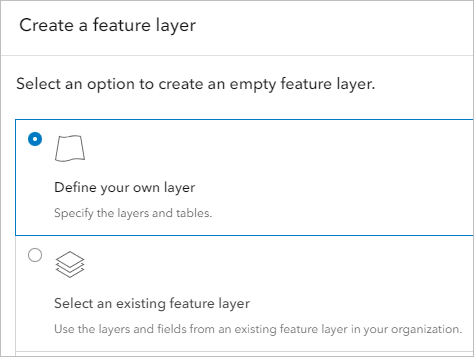 Build a layer option