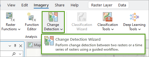 Change Detection Wizard option