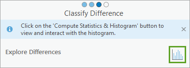 Calculate Statistics & Histogram button