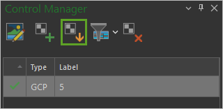 Import Control button