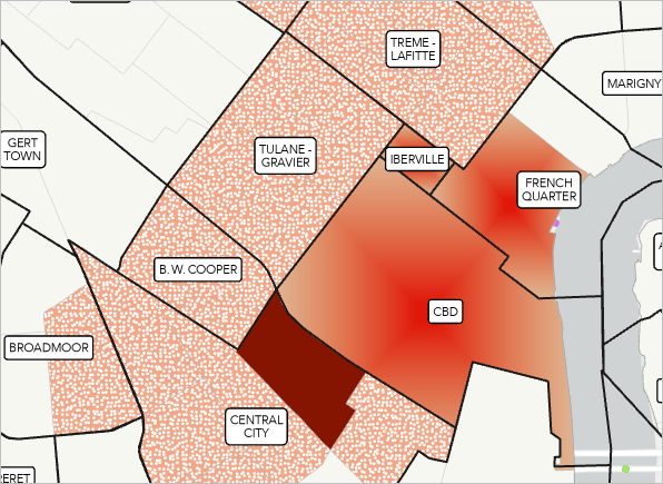 Frisk hot spots on the map