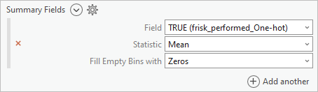 Summary Fields parameters