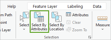 Select By Attributes button