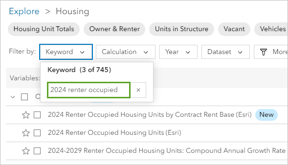 Owner & Renter category