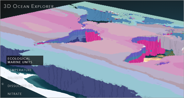 Ecological Marine Units map