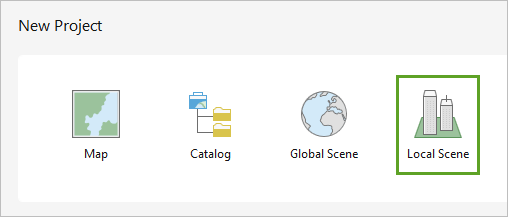 Local Scene project template
