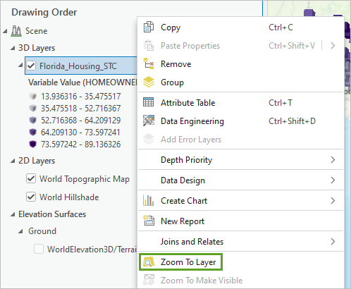 Zoom To Layer option