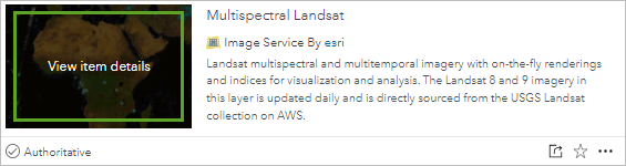 Image of Multispectral Landsat