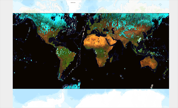 Multispectral Landsat map