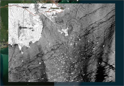 Initial view for Maritime Monitoring Map