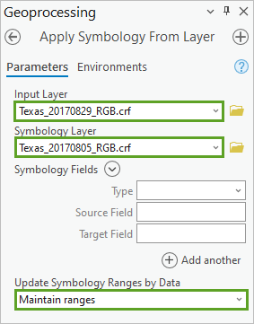 Apply Symbology From Layer parameters