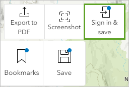 Sign in & Save button