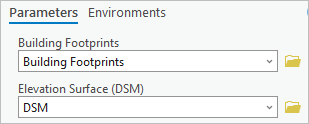 Elevation Surface parameter