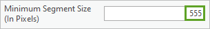Minimum Segment Size parameter