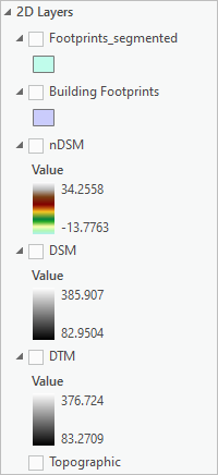 Turn off every layer under 2D Layers.