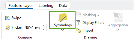 Symbology button