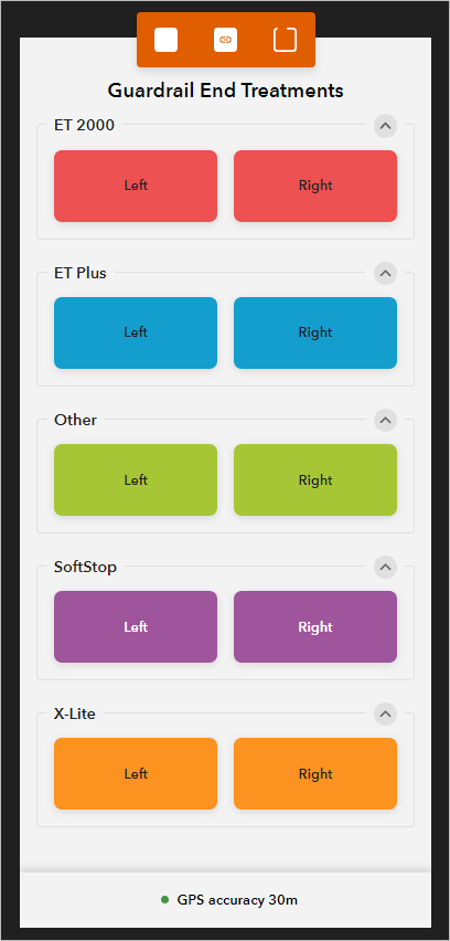 Preview of configured project