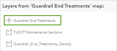 Guardrail End Treatments layer