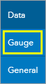 Gauge tab