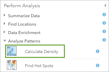 Calculate Density tool