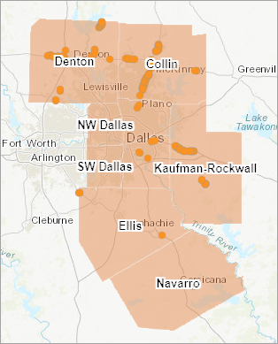 Map with reference information removed