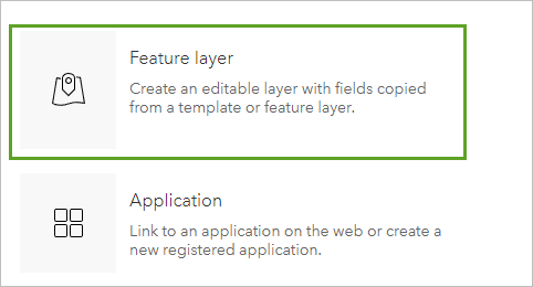 Create feature layer