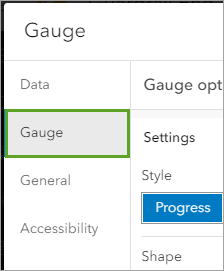 Gauge tab