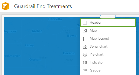 Header element