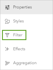 Filter button