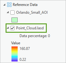 Point Cloud layer turned on