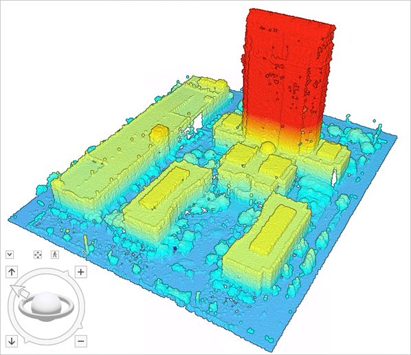 Point_Cloud.lasd layer seen at an angle